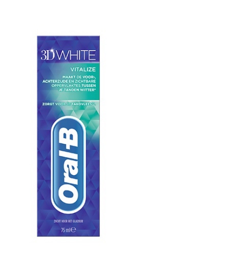 Oral-B 3D White Vitalize Tandpasta 75 Ml Voordelig Online Kopen ...